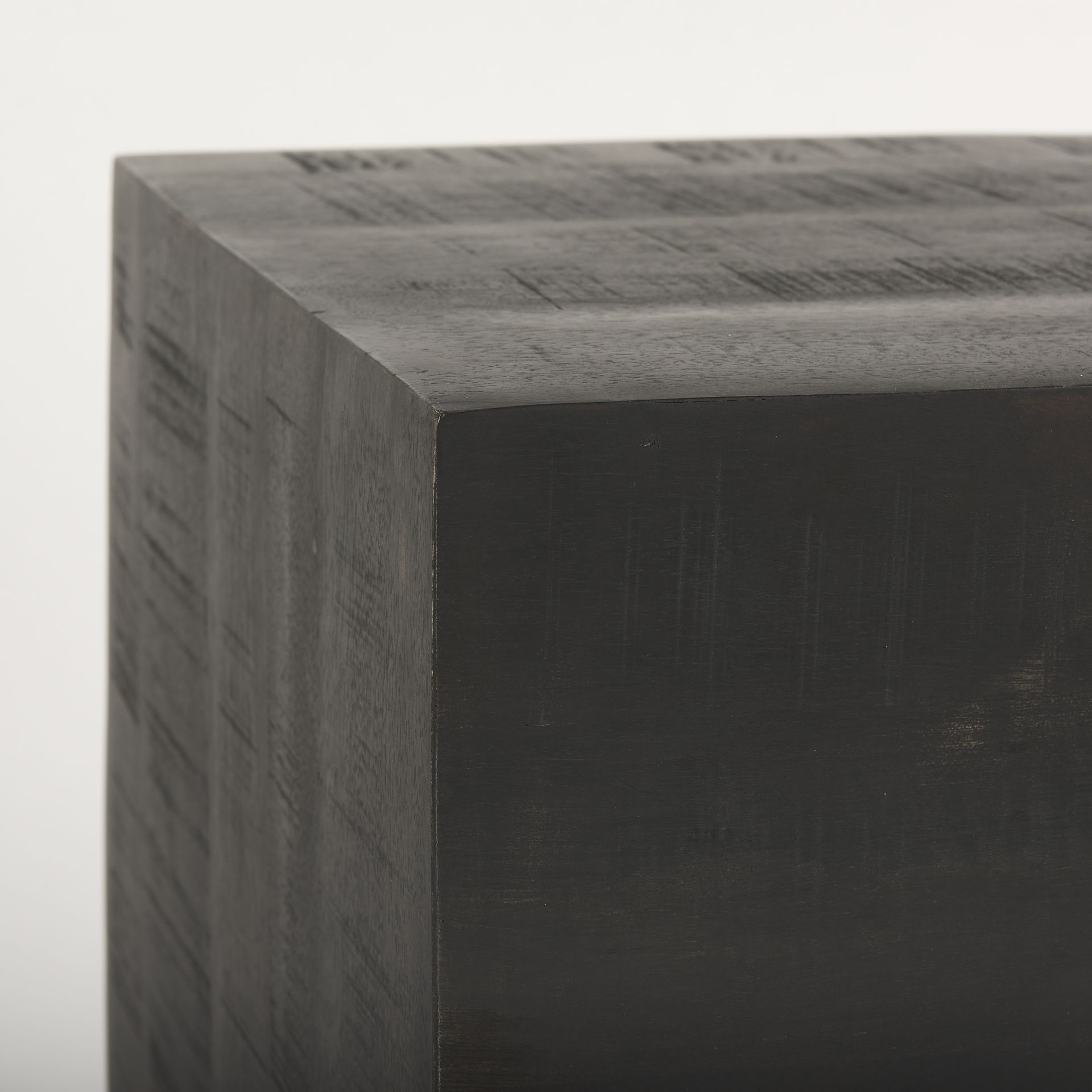 Hayden Dark Brown Wood End/Side Table large image 