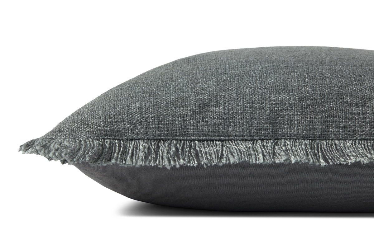 Amber Lewis x Loloi Sable Pillow, Decorative Pillow, 22" length x 22" width View 2