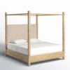Retreat Upholstered Canopy Bed, by Hooker Furniture, 81.5" width x 90" height x 92" depth thumbnail 4