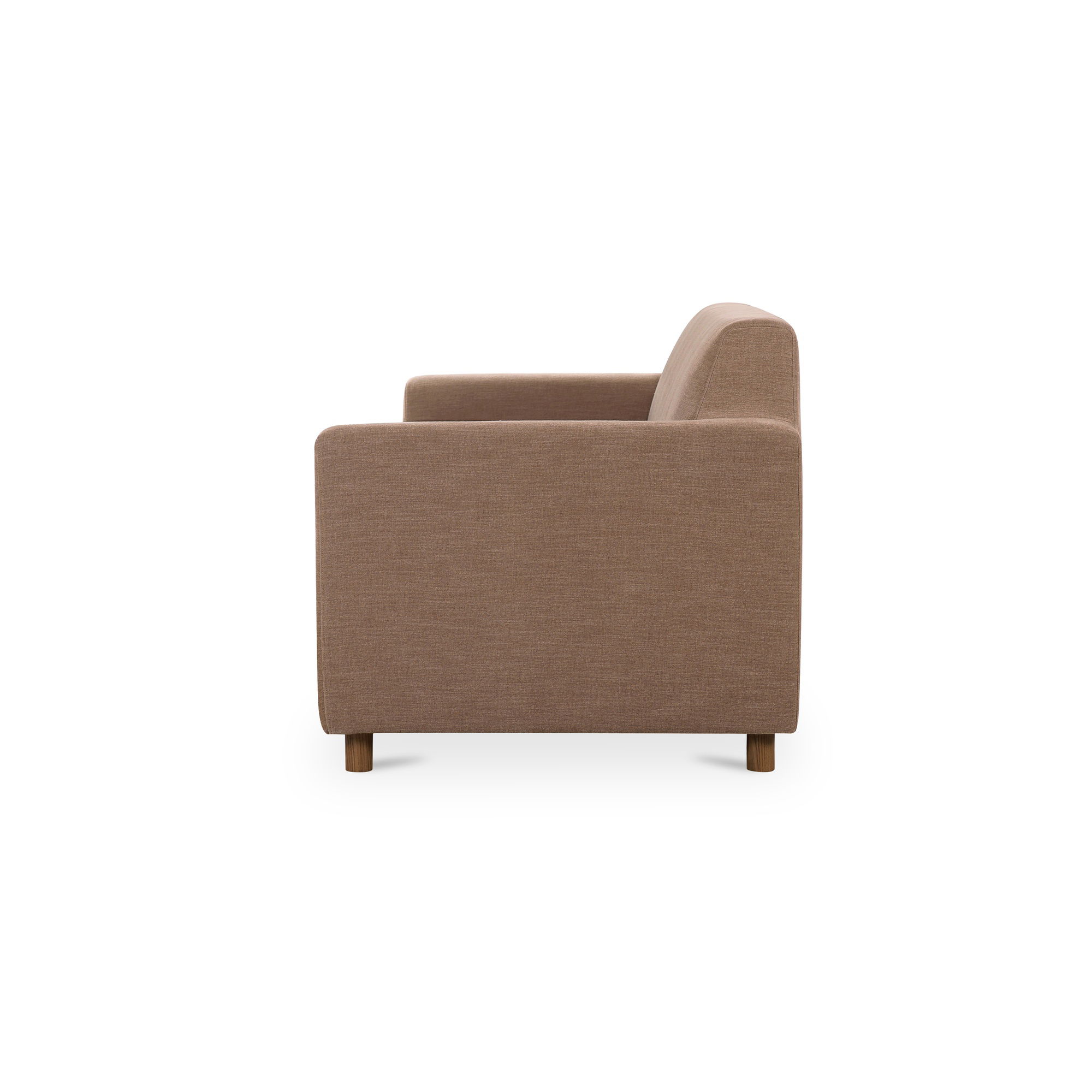 Finch Sofa Soft Brown, Sofas & Sectional by Moe's Home, 92" width x 31" height x 33" depth View 4