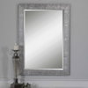 Tarek Silver Mirror, by Uttermost, 2'5.87" width x 3'5.87" height x 0.87" depth thumbnail 4