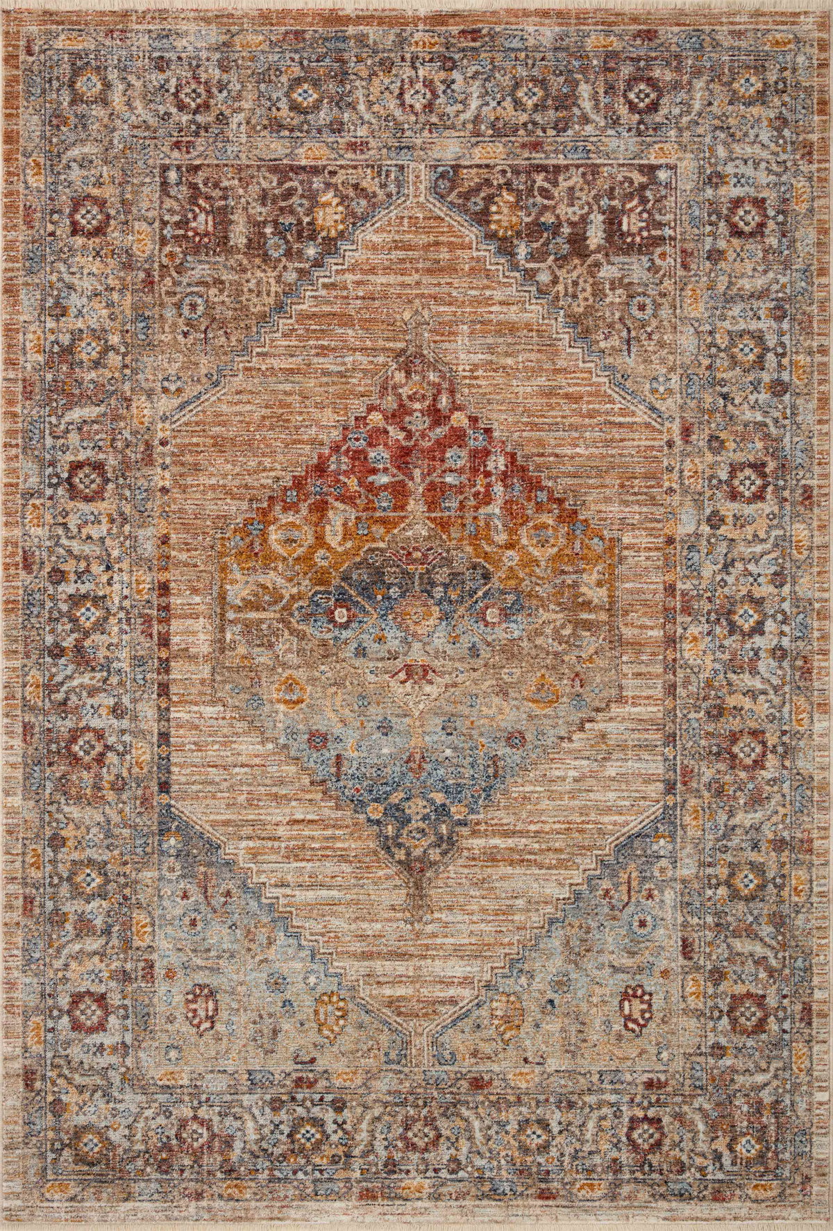 Loloi Sorrento Rug, 2'7" length x 8' width View 1