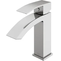 Online Designer Bathroom Satro 7" H Single Handle Single Hole Bathroom Faucet VG01015BN
