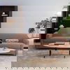 Finch Sofa Washed Pink, Sofas & Sectional by Moe's Home, 92" width x 31" height x 33" depth thumbnail 10