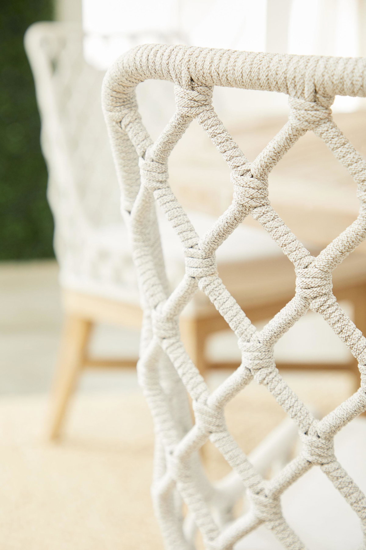 Lattis Outdoor Dining Chair, by Essentials for Living, 22" width x 35.75" height x 23.5" depth View 10