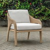 Kavali Outdoor Wicker Lounge Chair, Outdoor Chair by Uttermost, 2'4.5" width x 2'10.7" height x 2'6" depth thumbnail 2