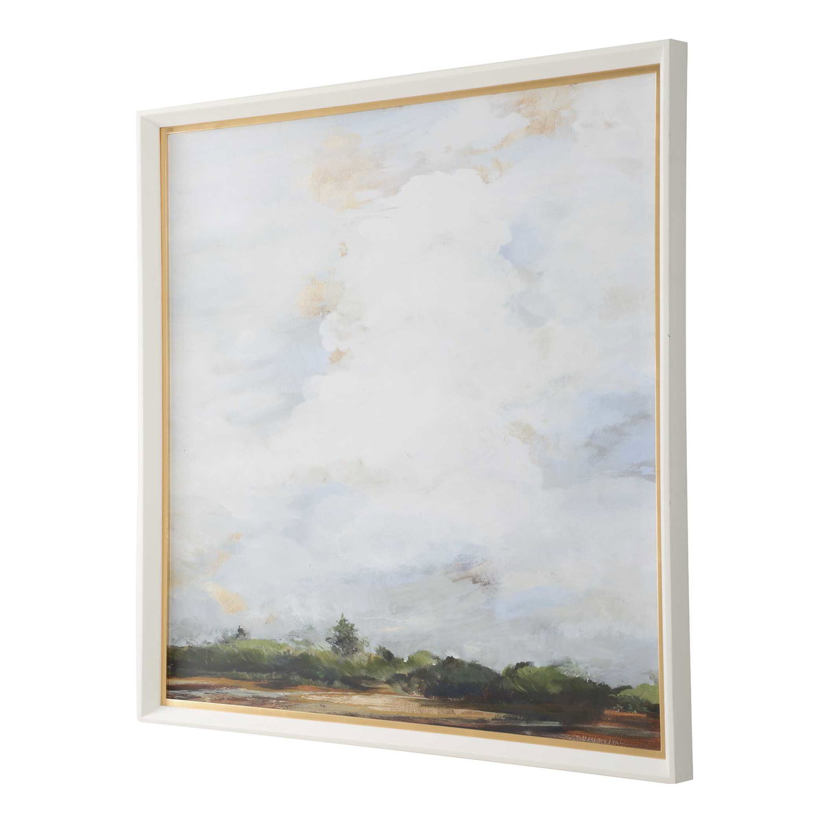 Whispering Cloudscapes Landscape Print, Art by Uttermost, 46" width x 46" height x 2" depth View 5