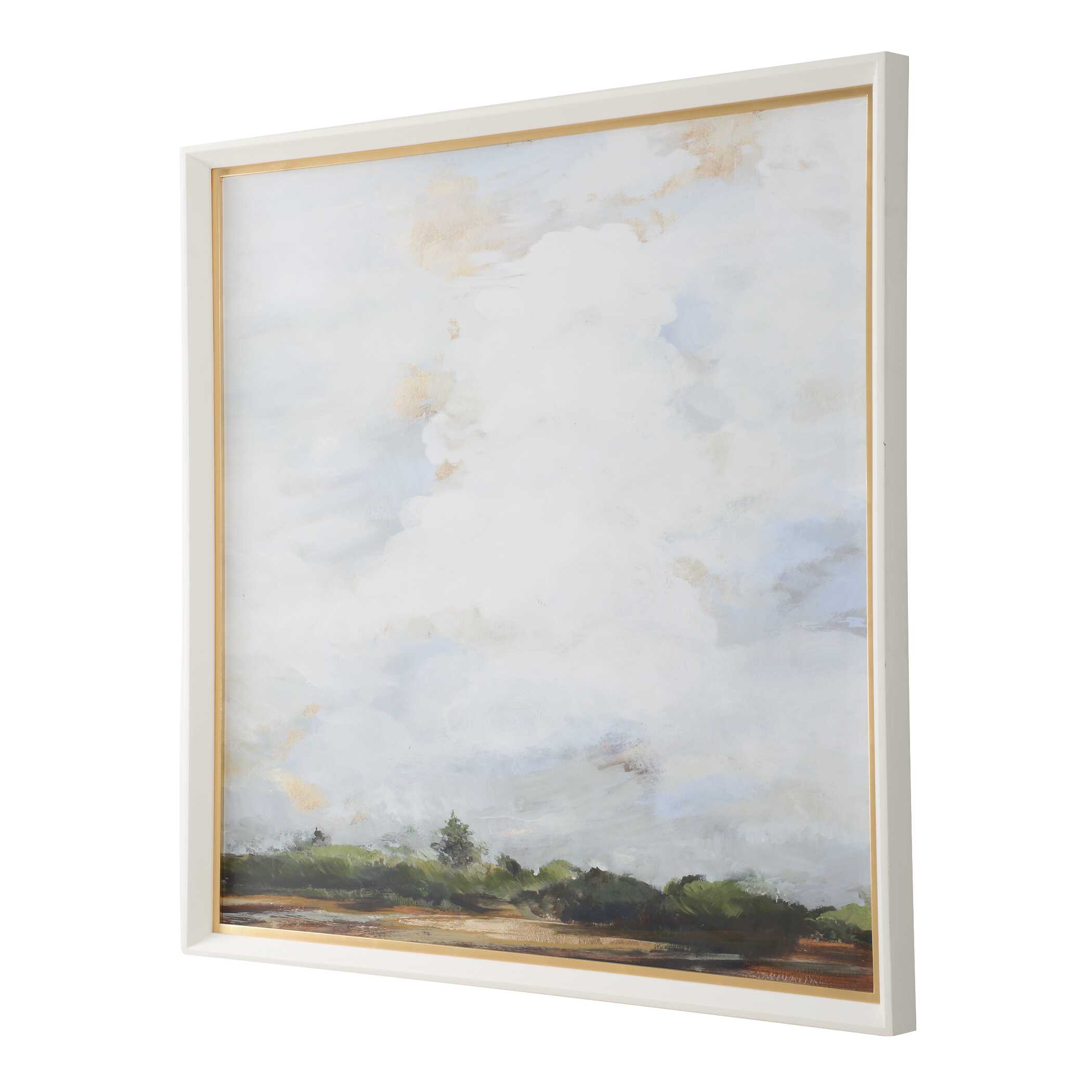 Whispering Cloudscapes Landscape Print, Painting by Uttermost, 46" width x 46" height x 2" depth View 5