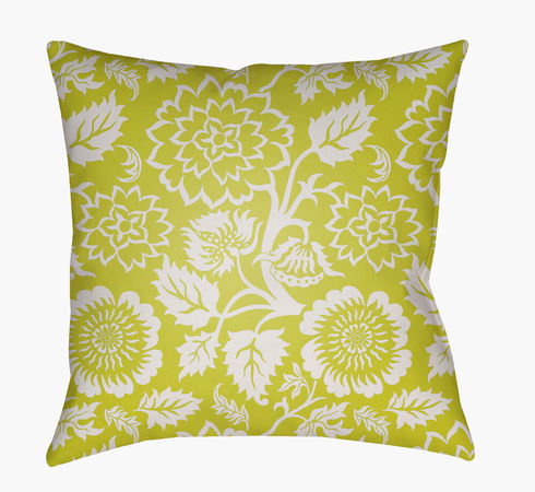 Moody Floral Accent Pillow