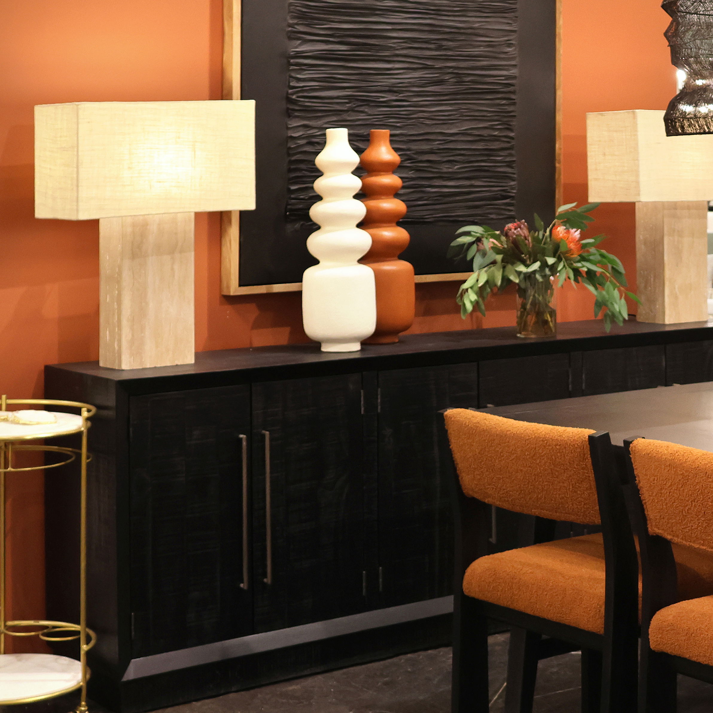 May Table Lamp Natural, by Dovetail, 20" width x 29.5" height x 10" depth View 5