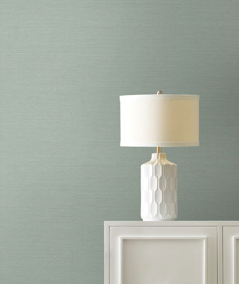 Maguey Sisal Blue Wallpaper