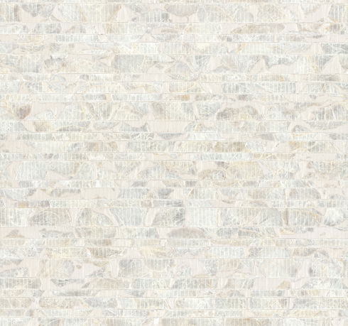 Capiz Offering White Pearl Wallpaper