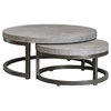 Aiyara Gray Nesting Tables Set/2, Side & End Table by Uttermost, 42.5" width x 18" height x 42.5" depth thumbnail 1
