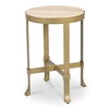 Holli Side Table Travertine, Side & End Table by Moe's Home, 16" width x 23" height x 16" depth thumbnail 2
