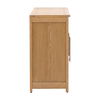 Delacruz Sideboard 80.3' Natural, Sideboards & Buffet by Dovetail, 80.25" width x 36.02" height x 19" depth thumbnail 3
