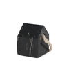 Raena Black Marble House Door Stopper, Decorative Object by Mercana, 4" length x 4" width x 4.75" height thumbnail 1