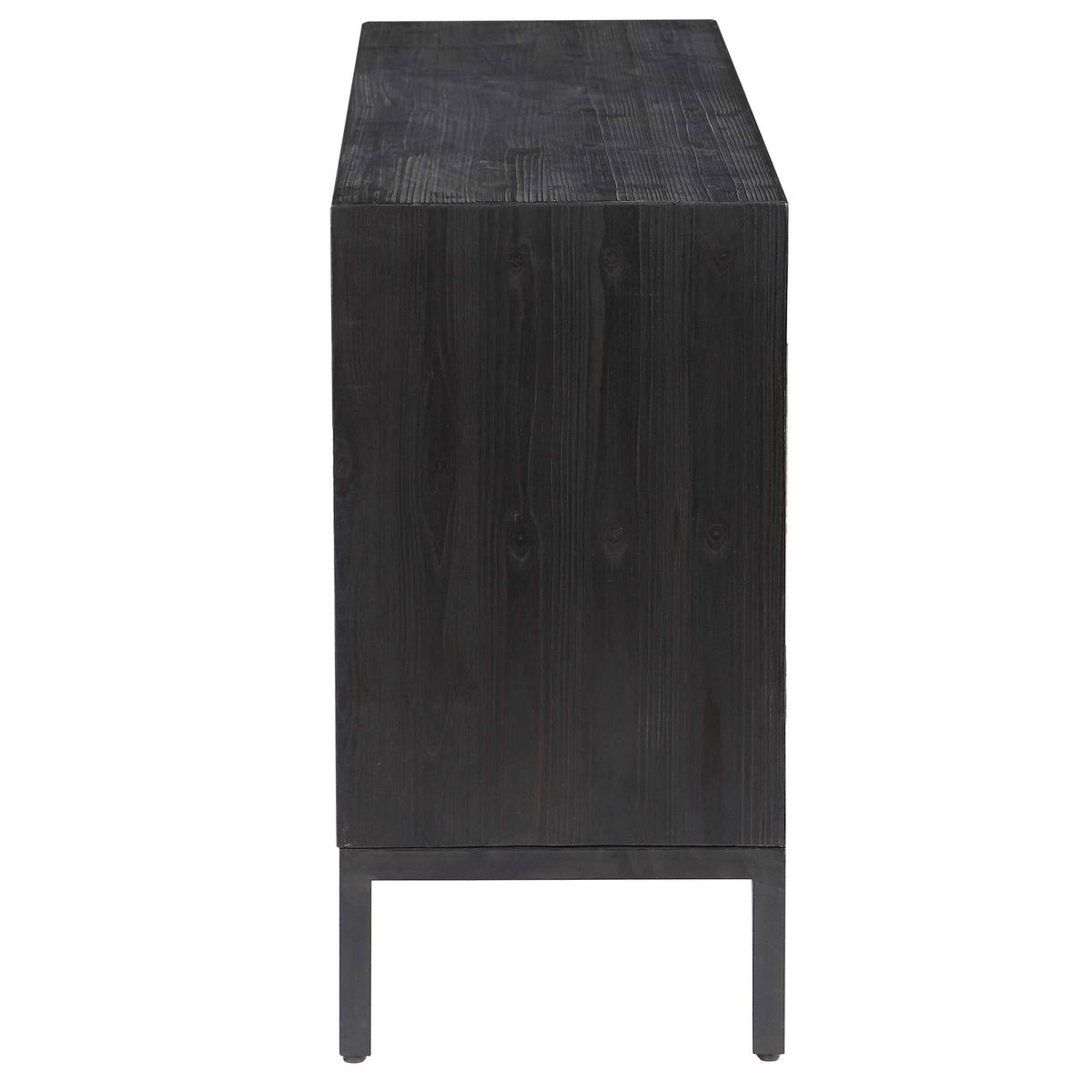 Aiken Dark Walnut 2 Door Cabinet, Cabinets & Chest by Uttermost, 43.25" width x 31.12" height x 16" depth View 8