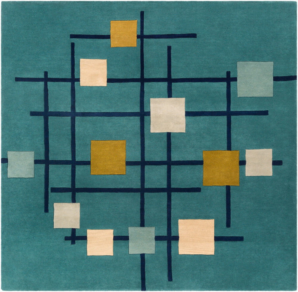 Forum Handmade Rug, by Surya, 8' length x 8' width