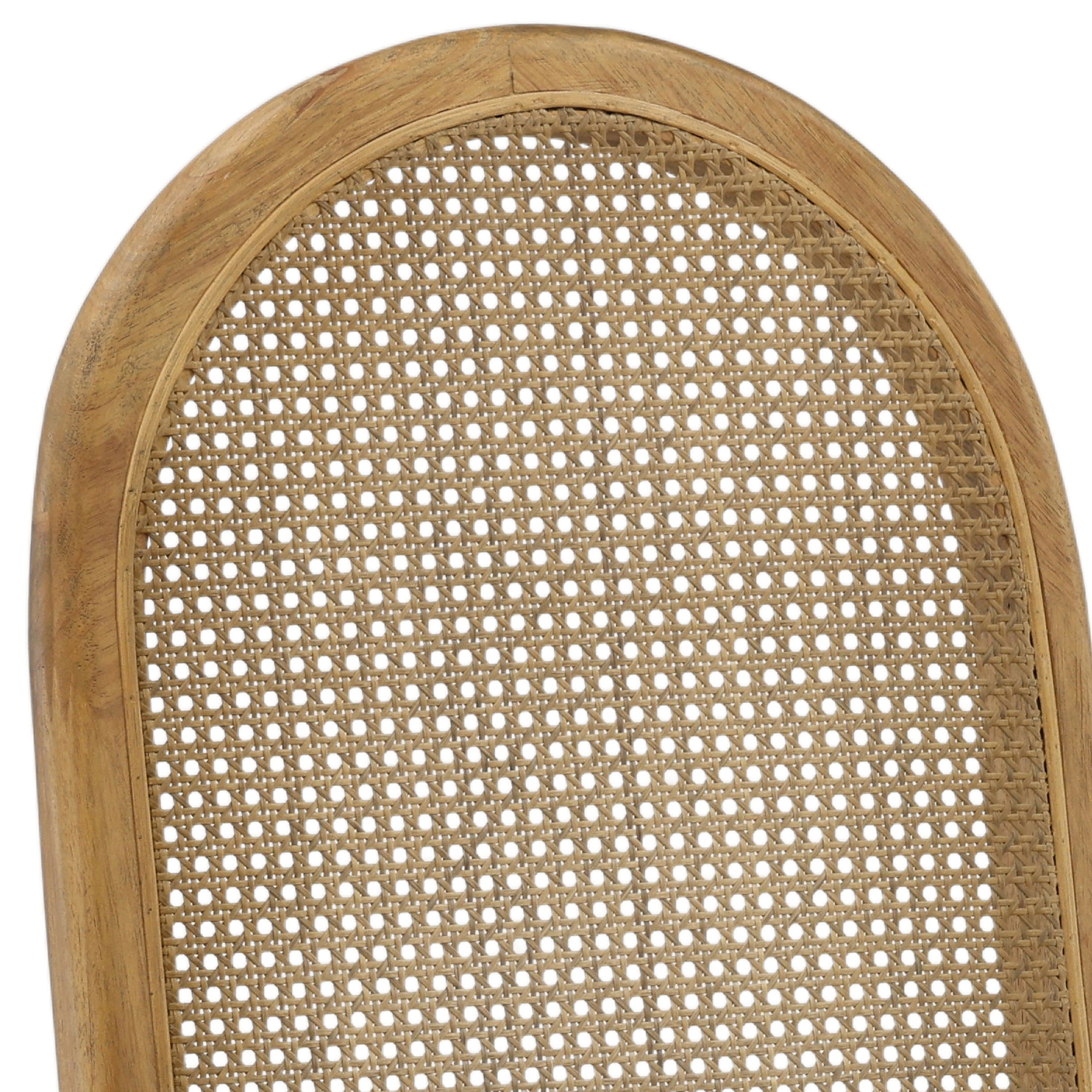 Thoreau Dining Chair Oatmeal, by Dovetail, 21.25" width x 44.25" height x 25" depth View 6