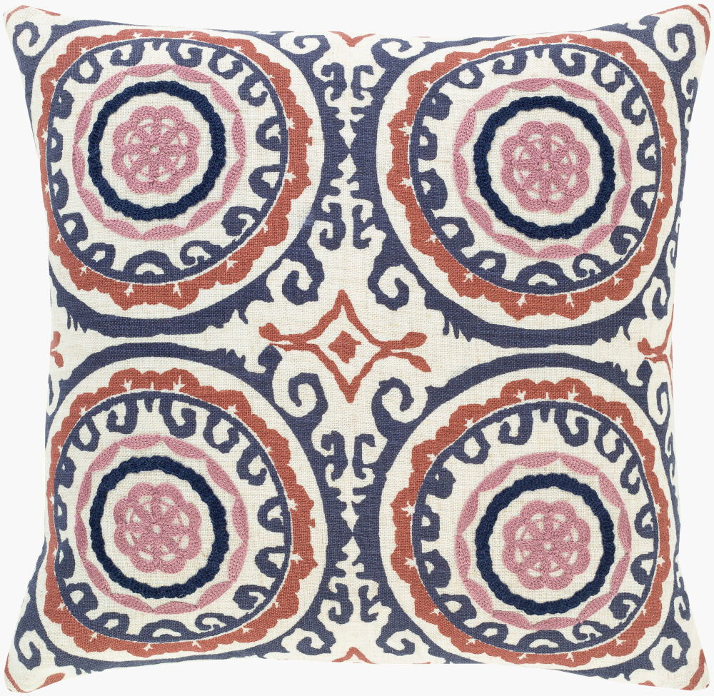 Termez Accent Pillow, Decorative Pillow by Surya, 18" length x 18" width