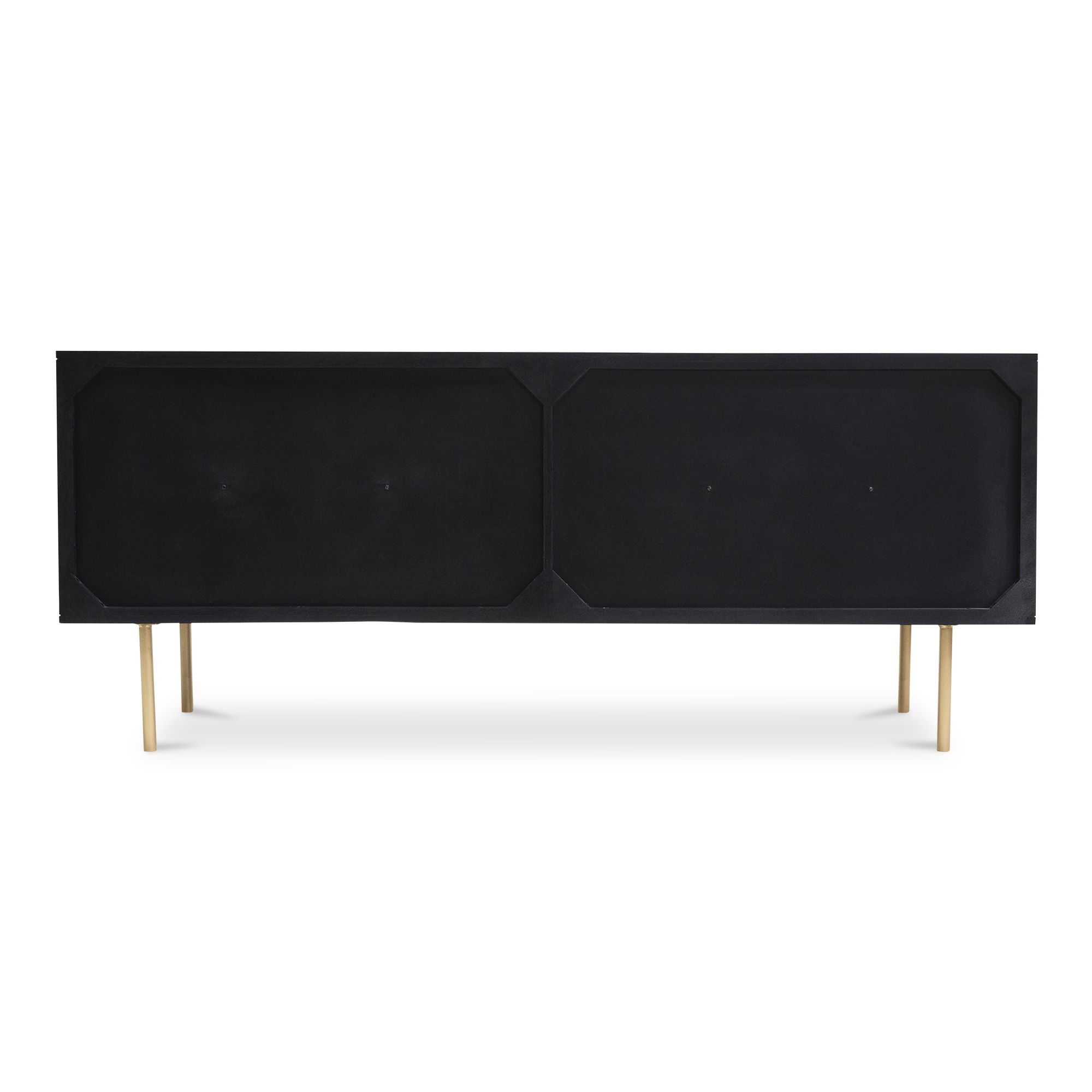 Dionne 4 Door Sideboard Brass large image 