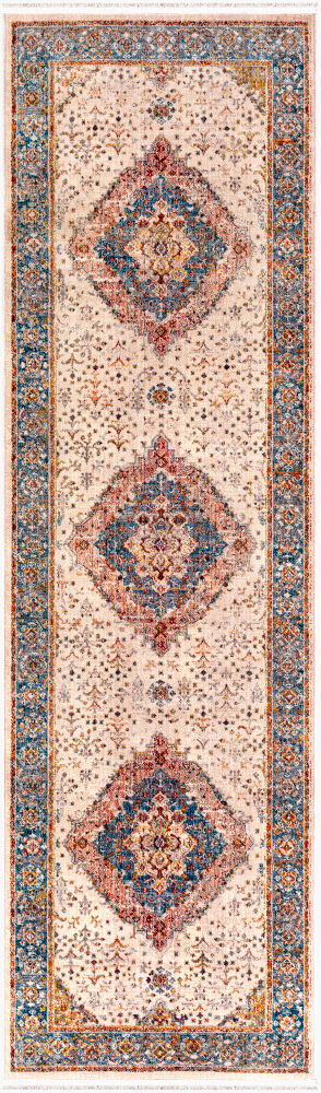 Ephesians Machine Woven Rug, by Surya, 9'0.27" length x 2'7.5" width