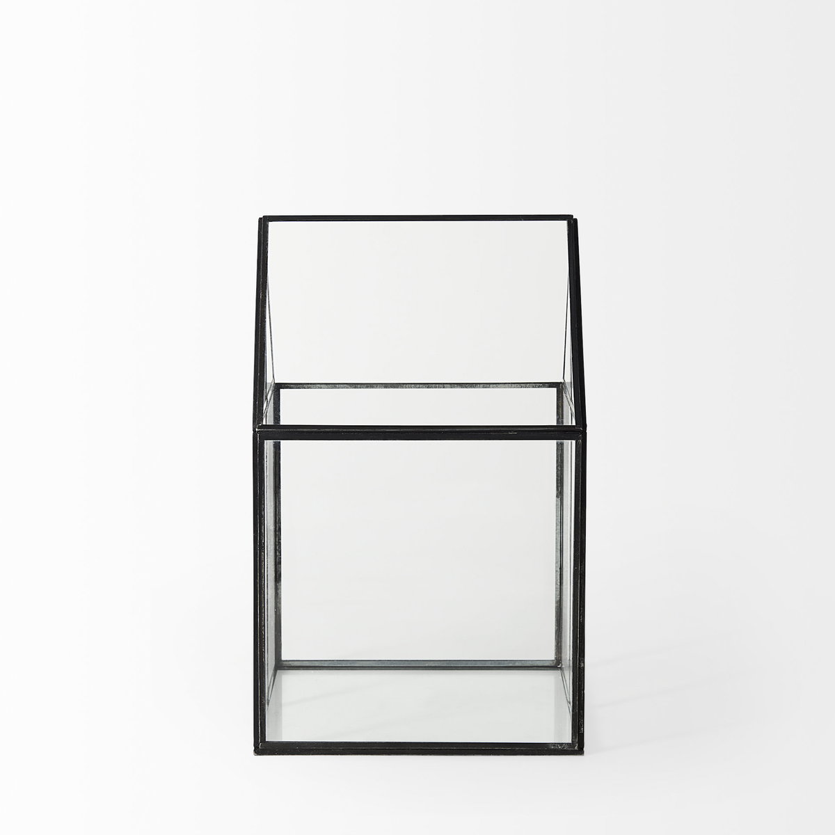 Sikes (Medium) 8L x 8W x 13H Hut Terrarium with Glass Base, Boxe by Mercana, 7.87" length x 7.87" width x 12.99" height View 4