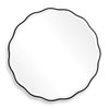 Aneta Black Round Mirror thumbnail 0