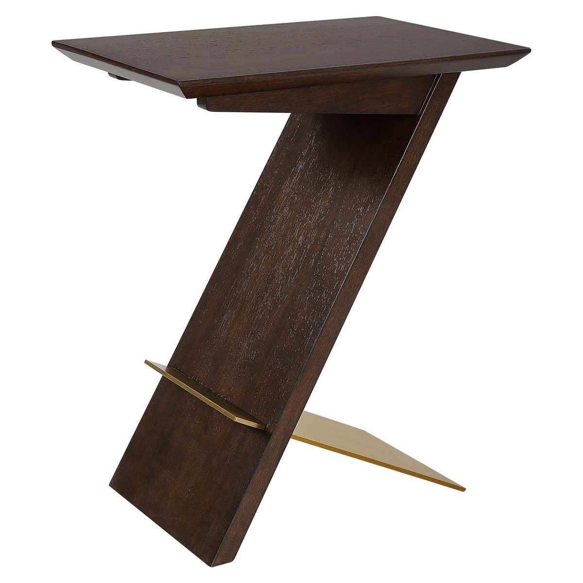 Breakthrough Modern Accent Table, Side & End Table by Uttermost, 17.25" width x 22" height x 11.75" depth View 6