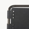 Berbick 21L x 25W x 38H Black Leather with Iron Frame Counter Stool thumbnail 6