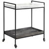 Cortana Bar Cart, Bar Carts & Cabinet by Dovetail, 32" width x 32" height x 16" depth thumbnail 1