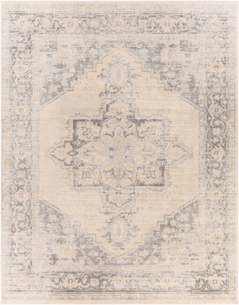 City Light Machine Woven Rug, by Surya, 9'0.27" length x 6'6.74" width