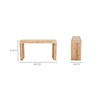 Evander Console Table Natural thumbnail 7