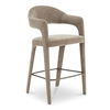 Martens Bar Stool Camel, Counter & Bar Stool by Moe's Home, 23.6" width x 42.9" height x 23.3" depth thumbnail 2