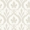 Adirondack Damask Beige & White Wallpaper thumbnail 0