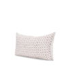 Jayden Cream with Merlot Print Linen Lumbar Decorative Pillow Cover thumbnail 0