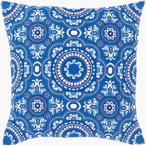 Global Blues Accent Pillow