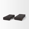Shira Reclaimed Dark Brown Wooden Riser (Set of 2) thumbnail 3