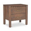 Wiley Nightstand Vintage Brown, by Moe's Home, 23.5" width x 22.5" height x 16.25" depth thumbnail 2