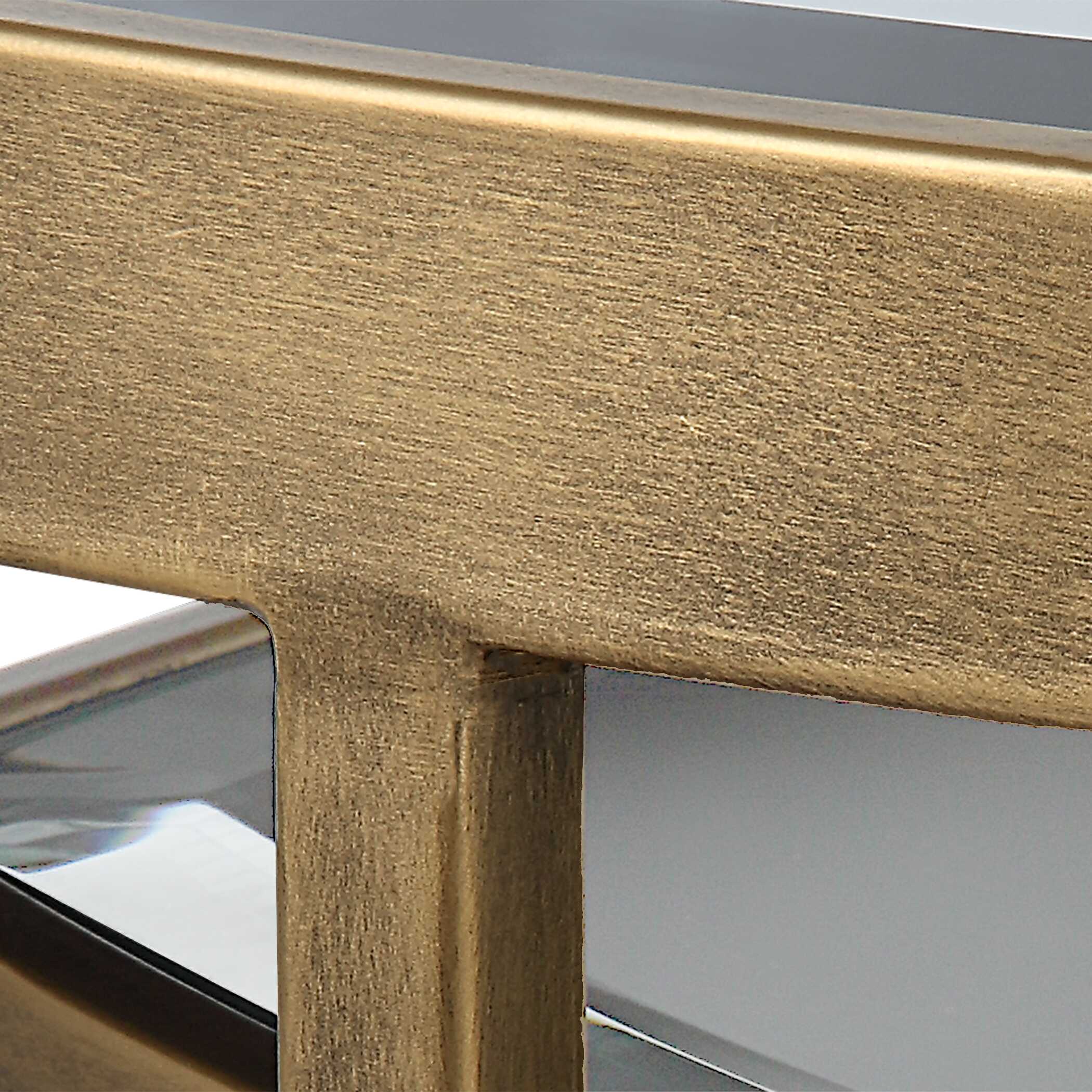 Vista Gold Nesting Tables Set Of 2 large image 