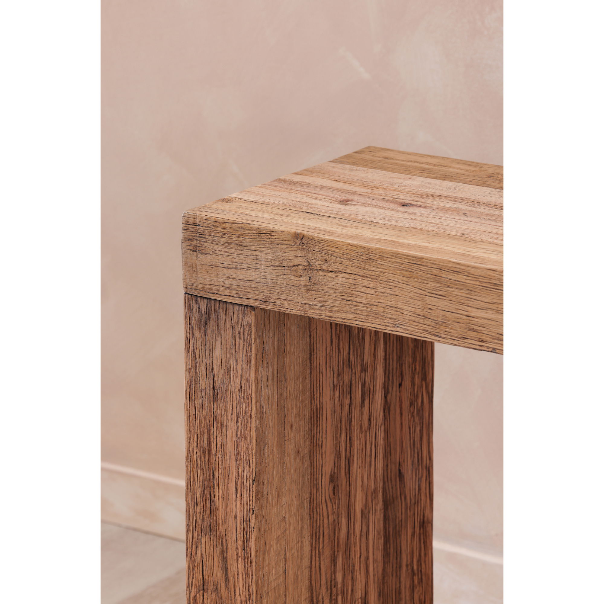 Evander Console Table Natural, by Moe's Home, 55" width x 31" height x 15" depth View 6