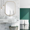 Lennyn Gold Vanity Mirror, by Uttermost, 2'6" width x 3'4" height x 0.75" depth thumbnail 2