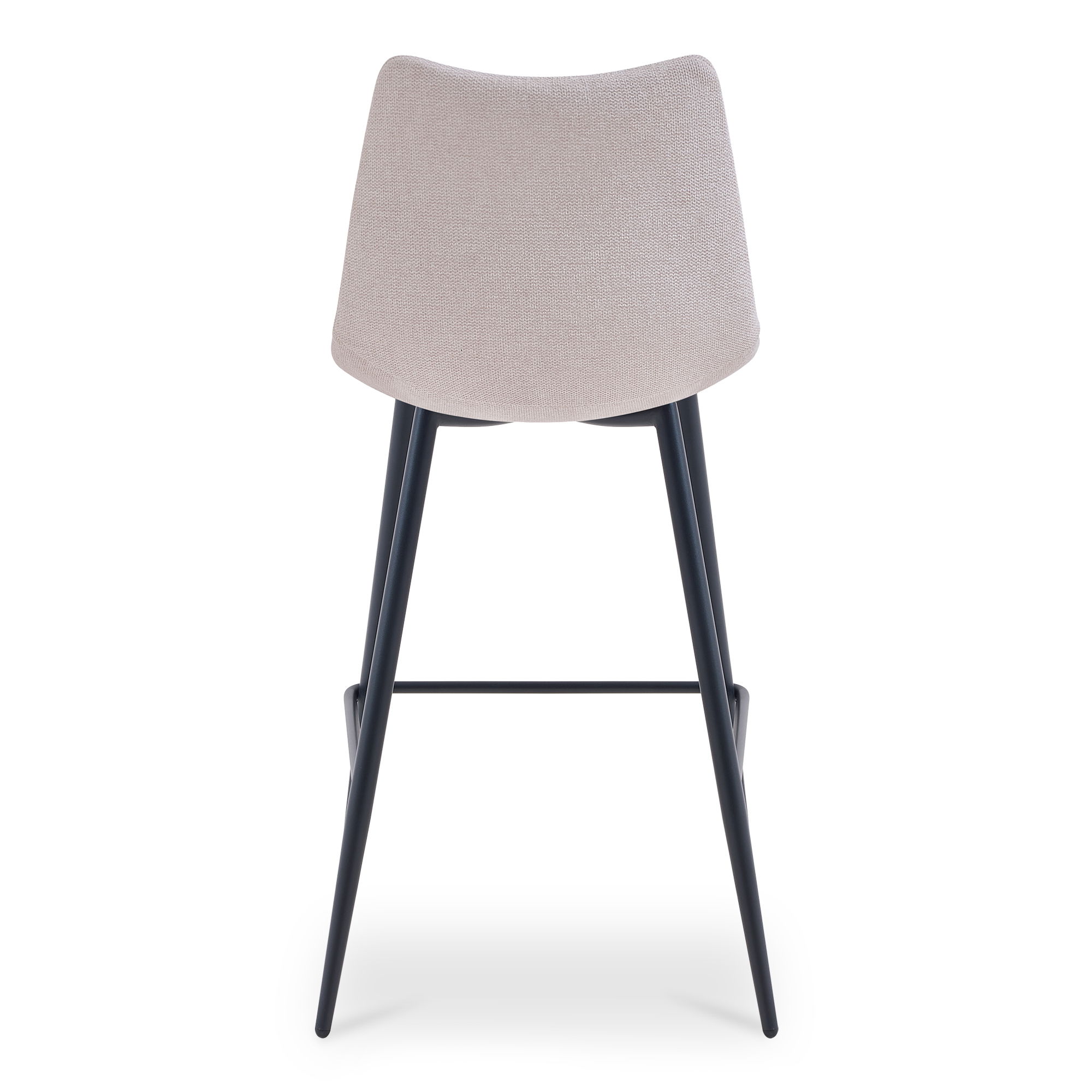 Alibi Bar Stool Beige-set Of Two, Counter & Bar Stool by Moe's Home, 17.7" width x 40.9" height x 20" depth View 5