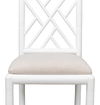 Brighton Bamboo Side Chair, White thumbnail 11