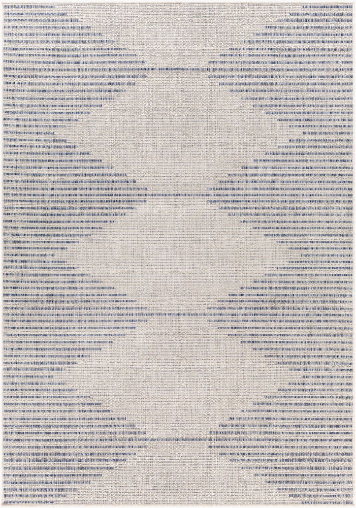Eagean Machine Woven Rug, by Surya, 7'6.55" length x 5'2.99" width