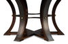 Tower Jupe Dining Table,Lrg,Burnt Brown thumbnail 6