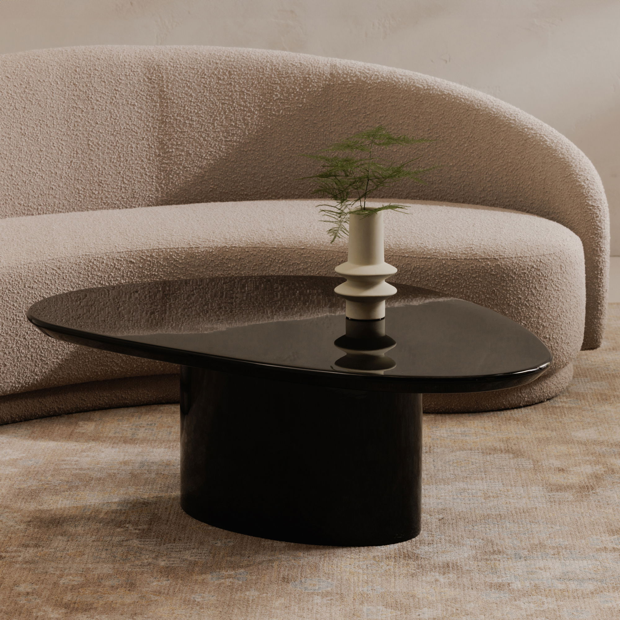 Eden Coffee Table Black Lacquer large image 