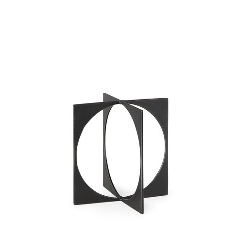 Lima Gunmetal Gray Metal Small Decorative Object