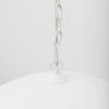 Doma 36' Round White Dome Pendant Light, by Mercana, 39" length x 39" width x 23" height thumbnail 6