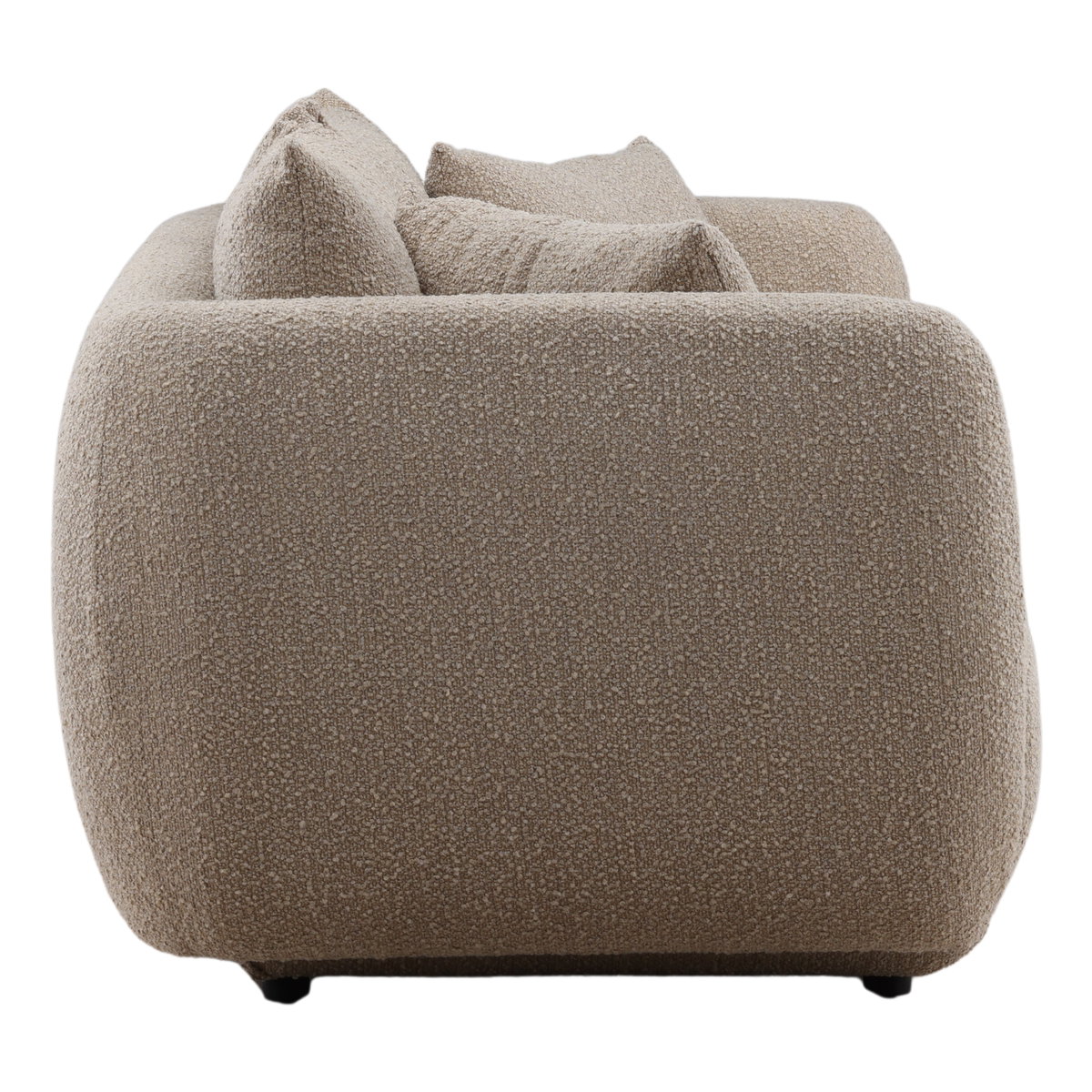 Briceida Sofa Sand, Sofas & Sectional by Dovetail, 83.8" width x 30.5" height x 40" depth View 3